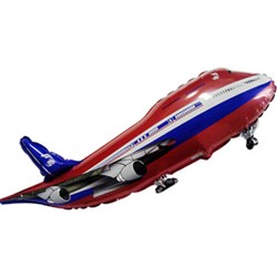 Fm (39''/99см) /Самолет, Красный, 1 шт.