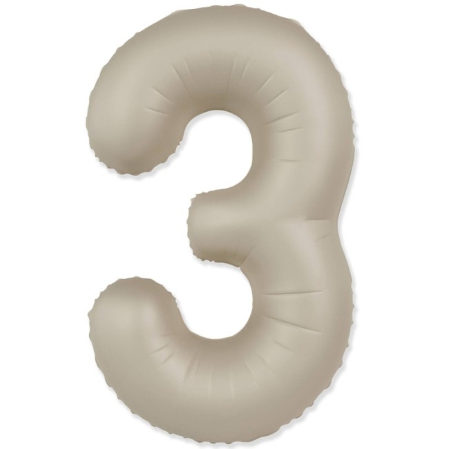 Fm (40''/102 см) Цифра, 3 SLIM Creamy Late, 1 шт. в уп.