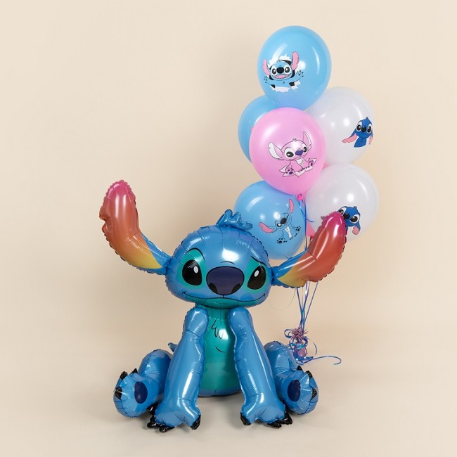 Fa 3D (33''/84 см) Фигура, Любимый монстрик, Яркие ушки, 1 шт. в уп.