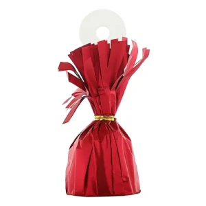 Грузик д/шара Конус красный, матовый, 170гр