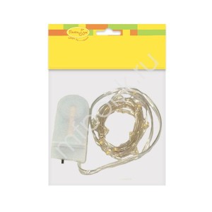 Y Светодиодная нить золотая 2 м