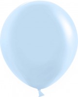 ДБ (18"/46 см) Макарунс, Воздушно-голубой, пастель, 5 шт.