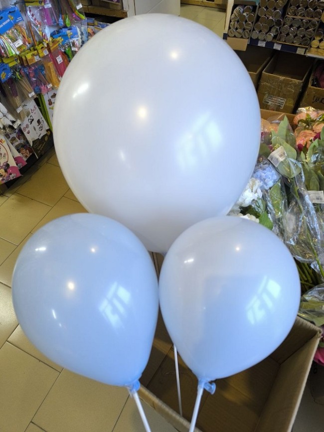 ДБ (18''/46 см) Макарунс, Воздушно-голубой, пастель, 5 шт. (светлый)