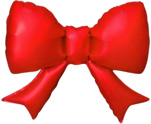 Fa (21''/53 см) Фигура с клапаном, Бант (надув воздухом), Красный, Сатин, 5 шт. в уп. (цв.этик.) Fa (21''/53 см) Фигура с клапаном, Бант (надув воздухом), Красный, Сатин, 5 шт. в уп. (цв.этик.)