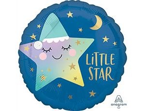 Аn (18''/46 см) LITTLE STAR Звездочка спящая S40, 1 шт.