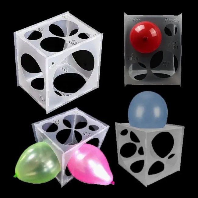 Разборный калибратор для измерения шаров, Прозрачный, 29*29 см, 1 шт.