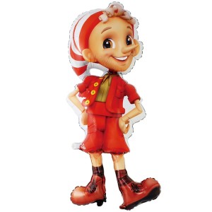 Вз (35''/89 см) ФИГУРА Буратино, 1 шт.