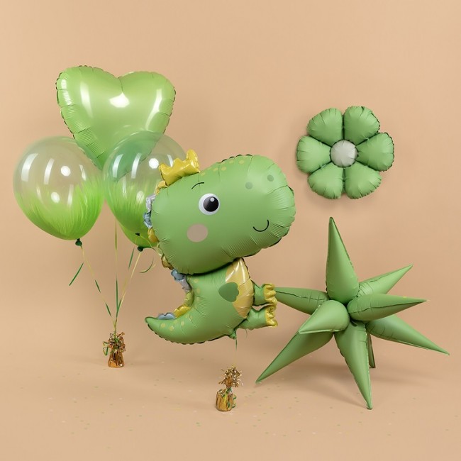 Fa (24''/61 см) Цветок, Ромашка (надув воздухом), Мятный, Сатин, 1 шт.