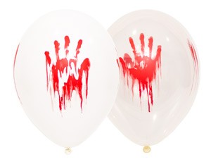 Bb (14''/35 см) Шелкография асс Лавка Ужаса Руки, 25 шт.