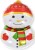 Fa (32''/81 см) Фигура, Счастливый снеговик, 1 шт.