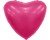 Ag (19''/48 см) Сердце, Viva Magenta, Сатин, 1 шт.