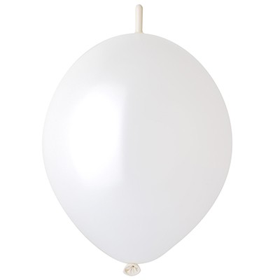 Gm (12''/30 см) /Линколун, Металлик White, 100 шт.