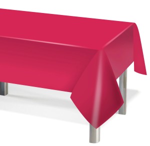 Скатерть одноразовая, Мастхэв, Фуксия, 137*274 см, 1 шт. Скатерть одноразовая, Мастхэв, Фуксия, 137*274 см, 1 шт.
