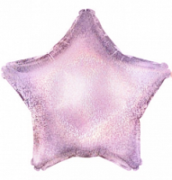Fa (17''/43 см) Мини-звезда, Розовый голография, 1 шт.
