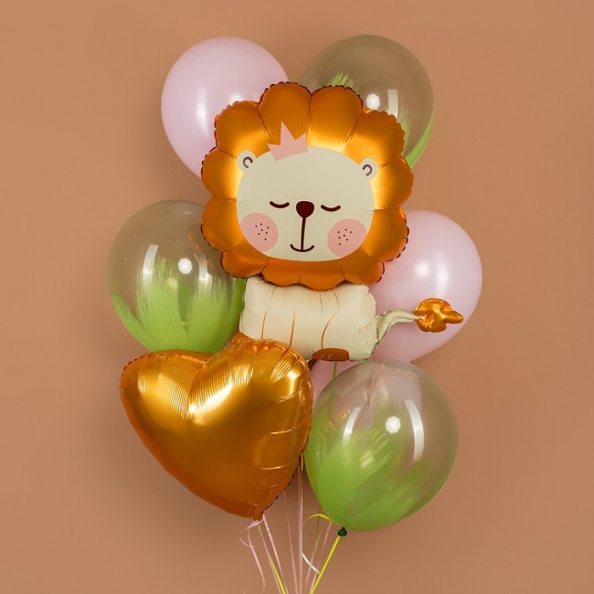 Fa (30''/76 см) Фигура, Львенок, Сатин, 1 шт.