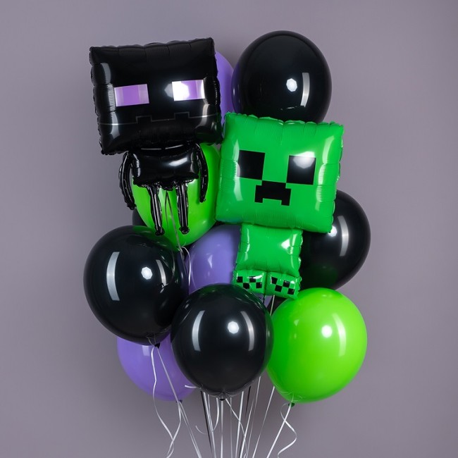 Fa (26''/66 см) Фигура, Пиксельный монстр, Черный, 1 шт.