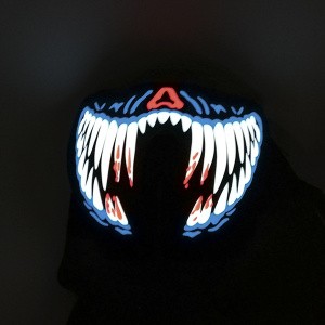 Y Полумаска c подсветкой Челюсть