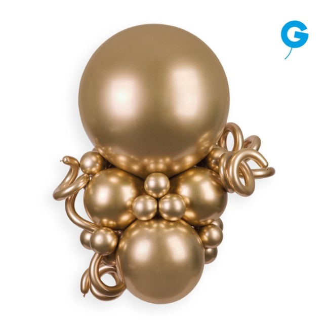 Gm (5''/13 см) /88 Хром Shiny Gold, 100 шт.