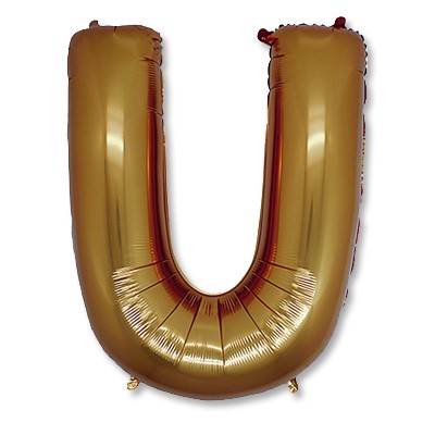 Gr (40''/102см) /БУКВА U Gold