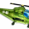 Fm (17''/43 см) /Мини-фигура, Вертолет, Зеленый, 5 шт.