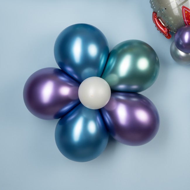 512 (10''/25 см) Синий, хром, 50 шт.