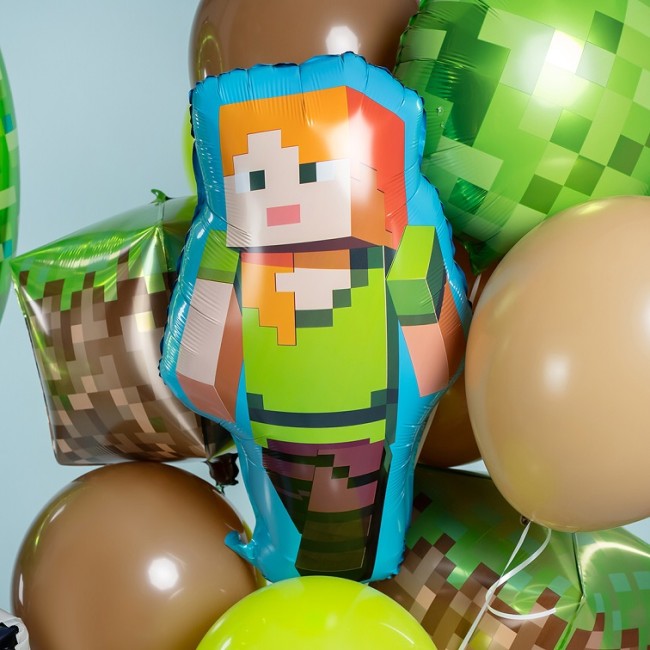 Fa (29''/74 см) Фигура, Пиксельная девушка, 1 шт.