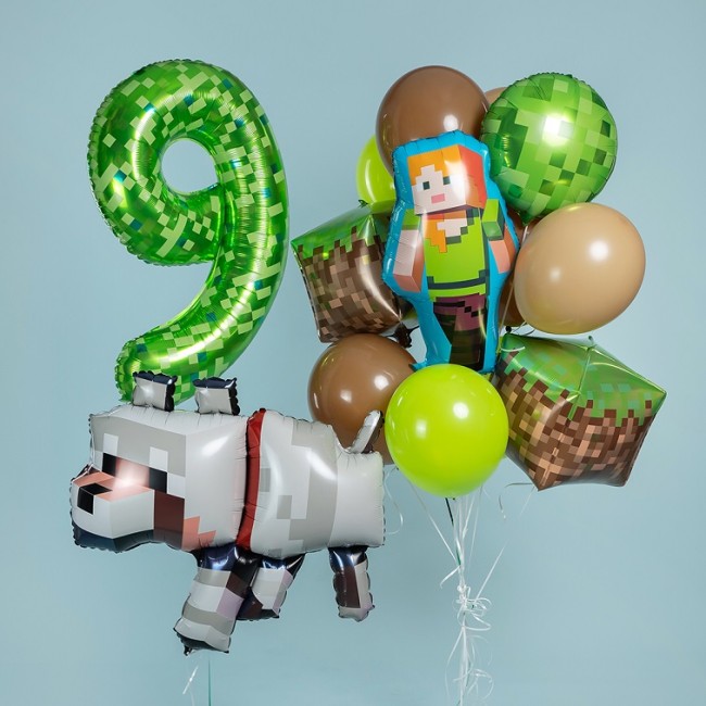 Fa (29''/74 см) Фигура, Пиксельная девушка, 1 шт.