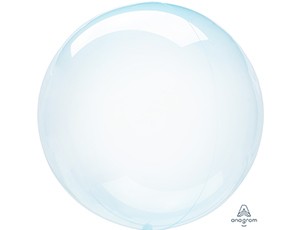 Аn (18''/46 см) BUBBLE Б/РИС Кристалл Blue, 1 шт.
