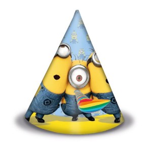 Колпаки "Милые Миньоны" 6 шт.