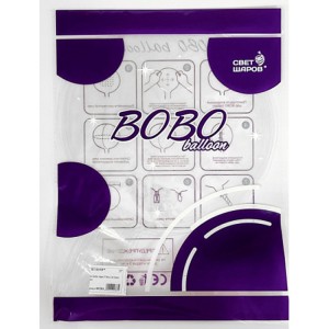 Deco Bubble BOBO Сфера 45''/115 см фиол уп. 1 шт.