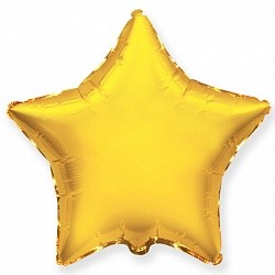 Fm (18''/45 см) /ЗВЕЗДА Металлик Gold, 1 шт.