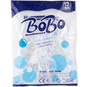 Fa (50''/127 см) Deco Bubble, Прозрачный, Кристалл, 1 шт. в уп.