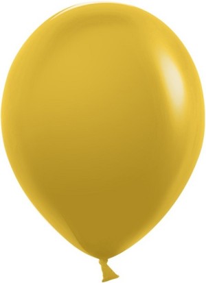 Дб (12''/30 см) Горчичный, пастель, 100 шт.