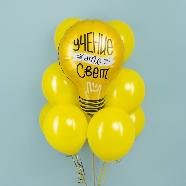 Fa (28''/71 см) Фигура, Лампочка, Учение - Свет!, 1 шт. в уп.