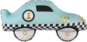 Fa (30''/76 см) Фигура, Гоночная машинка, Голубой, 1 шт.