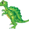 Fa 3D (30"/76 см) Фигура, Динозавр Спинозавр, Зеленый, 1 шт. в уп.