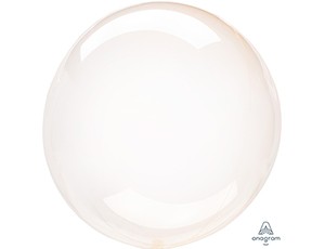 Аn (18''/46 см) BUBBLE Б/РИС Кристалл Orange, 1 шт.