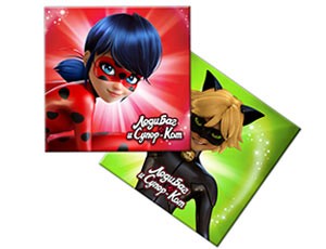 Салфетки бум Леди Баг 33см 12шт