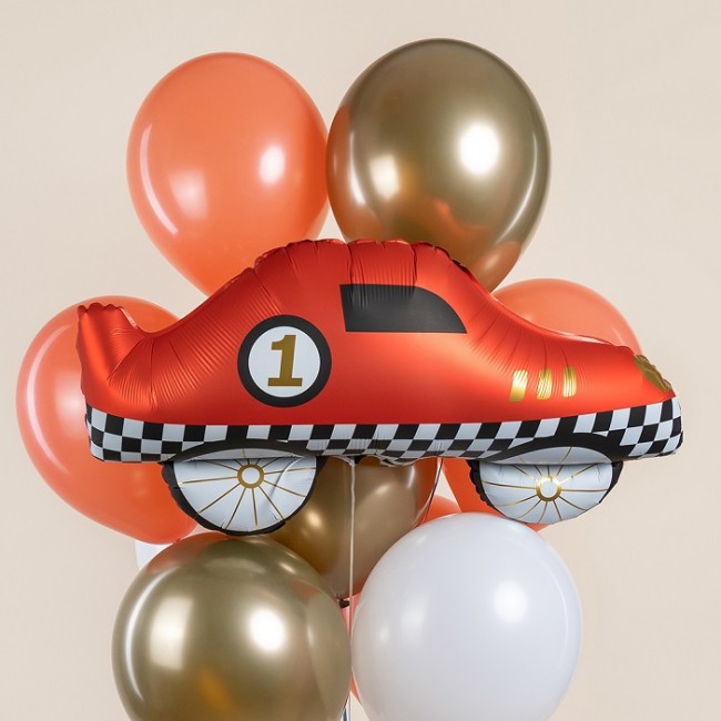 Fa (30''/76 см) Фигура, Гоночная машинка, Красный, 1 шт.