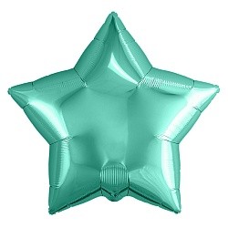 Ag (19''/48 см) Звезда, Бирюзовый, 1 шт.