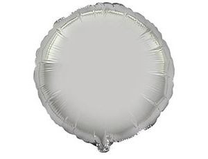 Fm (32"/81 см) Б/РИС КРУГ Металлик Silver, 1 шт.