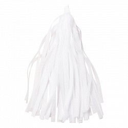 Гирлянда Тассел, Белая, 3 м, 12 листов