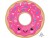 Аn (27''/68 см) /ФИГУРА Пончик в глазури розовой, 1 шт. в уп.