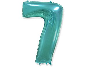 Fm (37&quot;/95 см) Цифра, 7, Тиффани , 1 шт.