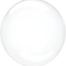 Fa (20''/51 см) Сфера 3D, Deco Bubble (синяя упаковка), Прозрачный, 1 шт. в упак.