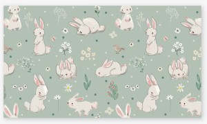 Конверты для денег, Зайчата, 5 шт.