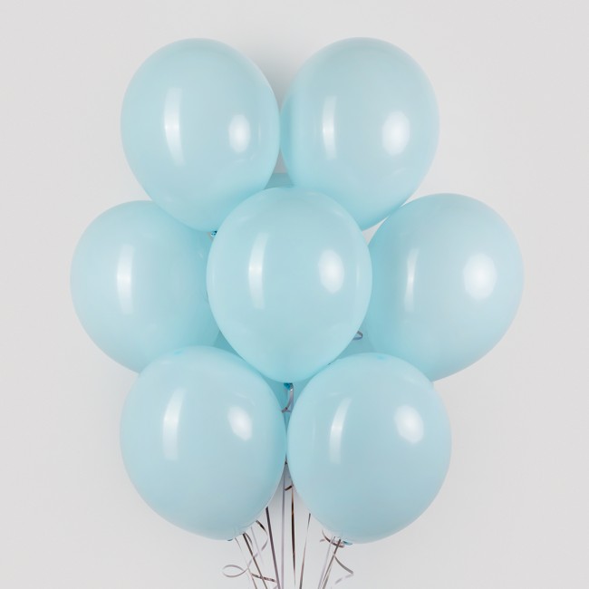 512 (12"/30 см) Небесно-голубой, пастель, 100 шт.
