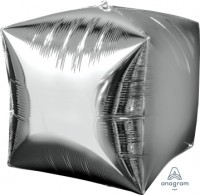 Аn (15''/38см) /3D КУБ Металлик Silver