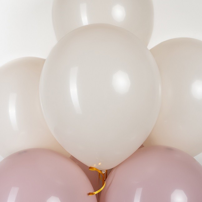 512 (12''/30 см) Кремовый, пастель ретро, 100 шт.