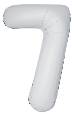 Fm (40''/102 см) Цифра, 7 Slim, Белый, Матовый, 1 шт. в уп.
